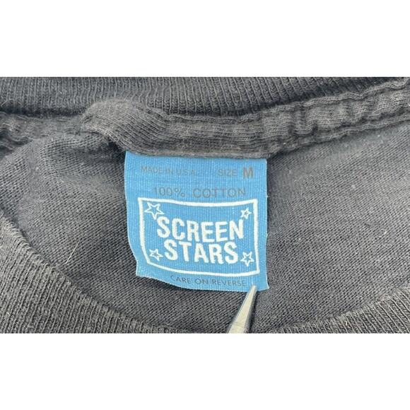 Vtg 80s STYX 81 World Tour At The Paradise Theatre T-Shirt 1981 Concert Tee M - Picture 5 of 7